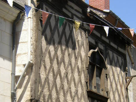 Maison à colombage rue Auguste Chevalier