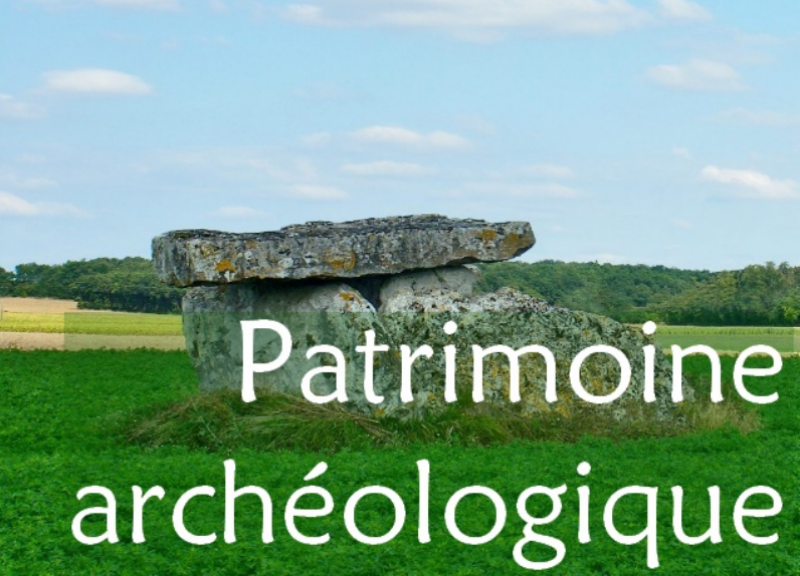 Patrimoine archéologique dolmen de Bommiers