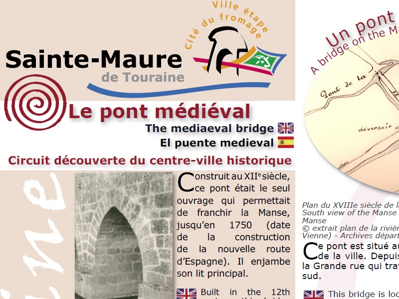 circuit découverte du  centre-ville historique - le pont médiéval