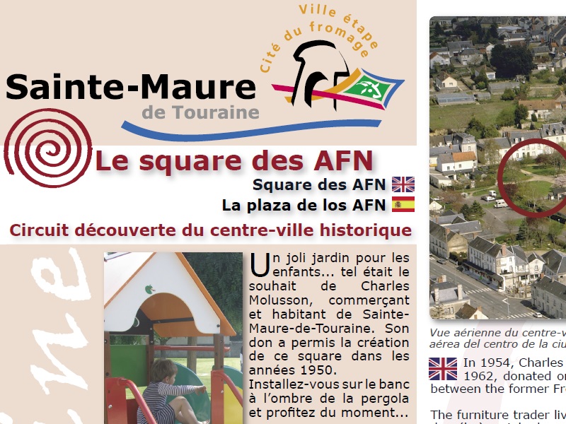 circuit dÃ©couverte du  centre-ville historique - le square des AFN