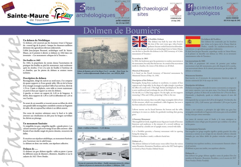 fiche patrimoine dolmen de boumiers